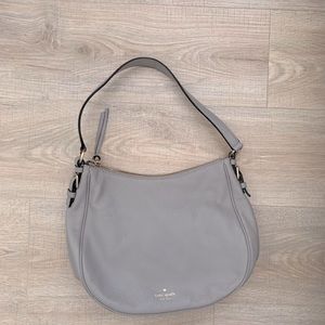 Kate Spade Cobble Hill Ella gry pebble leather bag